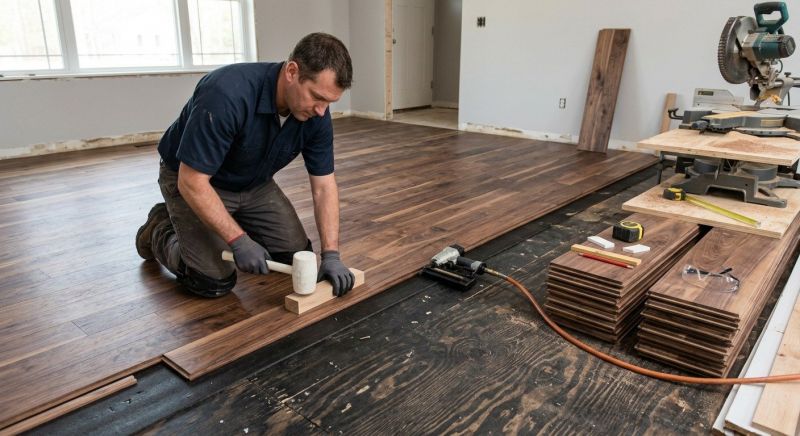 Wood Floor Service in Monroe Township, NJ
