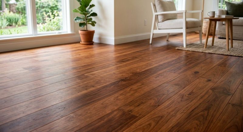 Cherry Floor Installation in Middlesex County, NJ