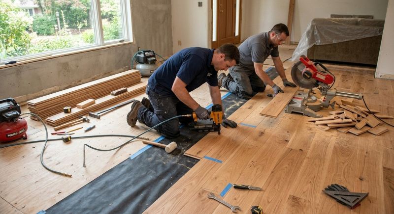 Hardwood Floor Installation in Eatontown, NJ