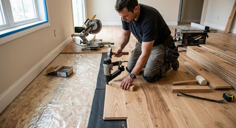 Hardwood Floor Installation in Freehold, NJ