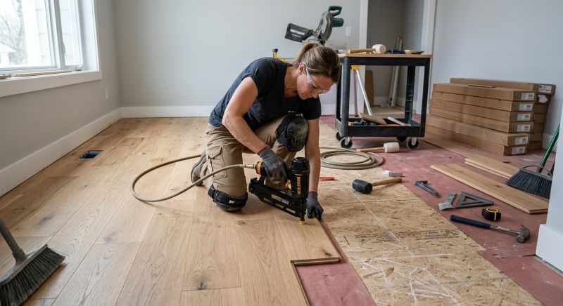Hardwood Floor Installation in Highland Park, NJ