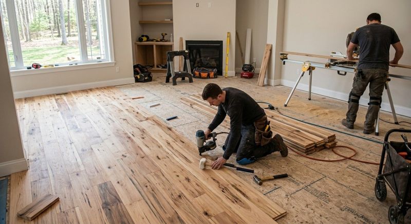Hardwood Floor Installation in Hunterdon County, NJ