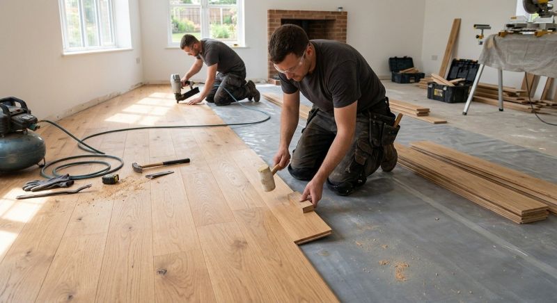Hardwood Floor Installation in Lawrence Township, NJ