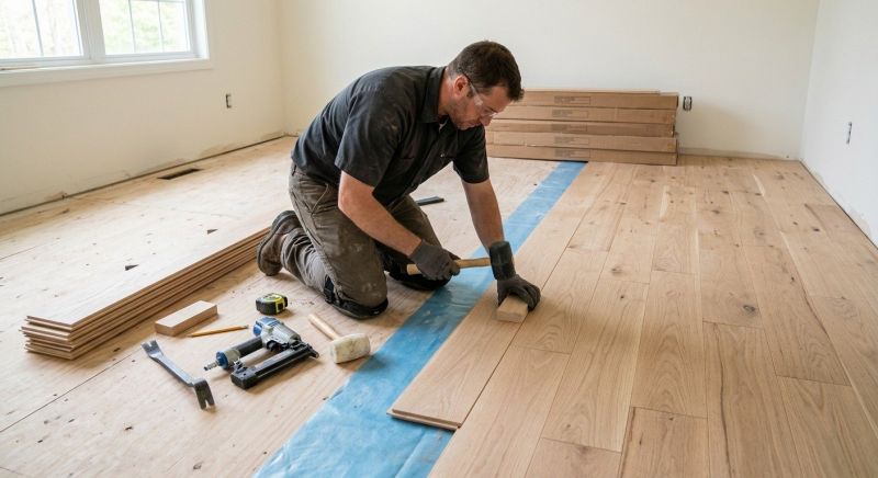 Hardwood Floor Installation in Mercer County, NJ