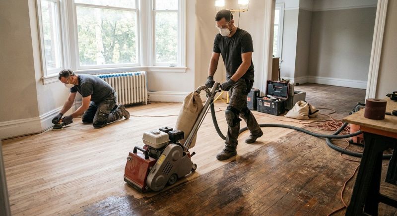 Hardwood Floor Renovation in Monroe Township, NJ