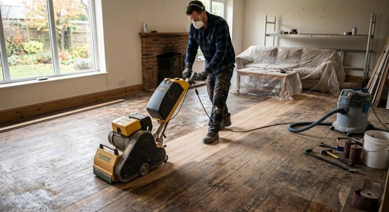 Hardwood Floor Renovation in Monroe Township, NJ