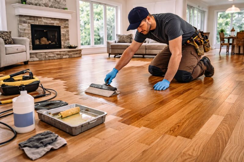 Hardwood Floor Renovation in Monroe Township, NJ