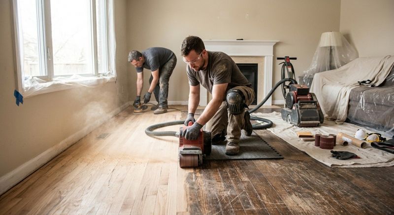 Hardwood Floor Renovation in Monroe Township, NJ