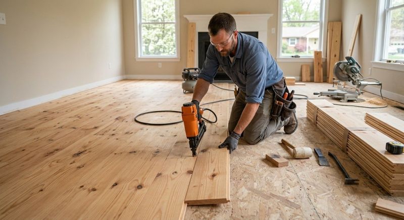 Maple Flooring Installation in Gillette, NJ