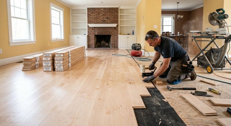 Maple Flooring Installation in Jackson, NJ
