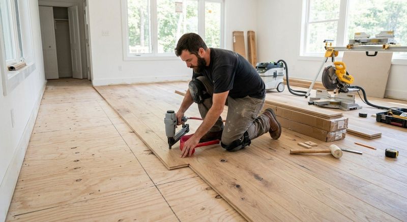Oak Floor Installation in Eatontown, NJ