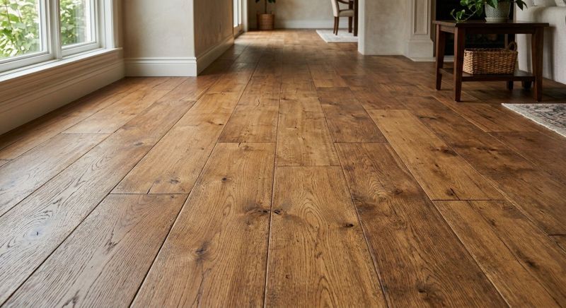 Wide Plank Floor Installation in Monroe Township, NJ