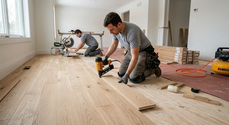 Wood Floor Replacement in Farmingdale, NJ