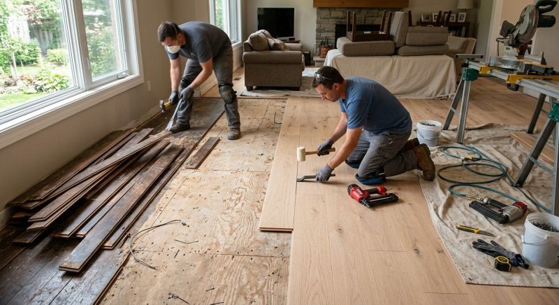 Wood Floor Replacement in Middlesex County, NJ