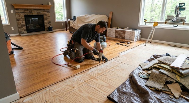 Wood Floor Replacement in Middletown, NJ